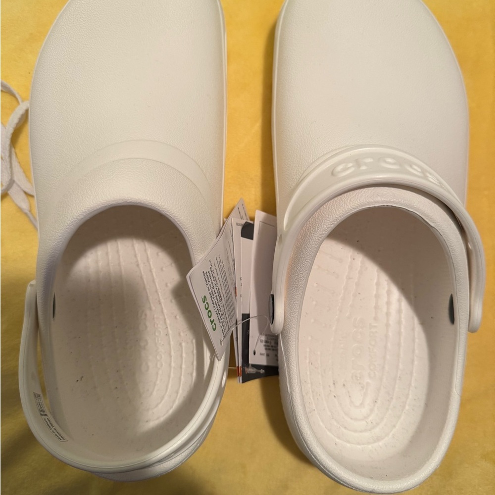 CROCS White Sandals with strap